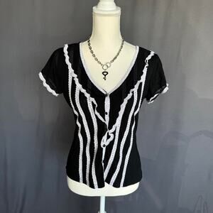 Gothic lolita blouse button up